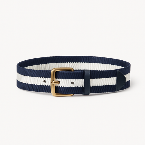 Canvas Stripe Belt - Sykmont Belts