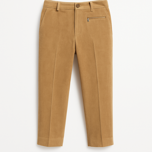 Corduroy Cropped Trousers - Sykmont Pants
