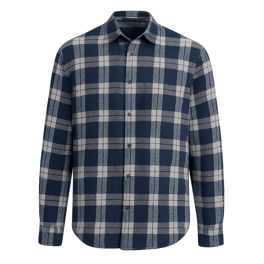 Cotton Plaid Shirt - Sykmont Shirts
