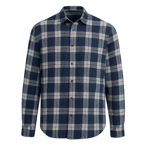 Cotton Plaid Shirt - Sykmont Shirts
