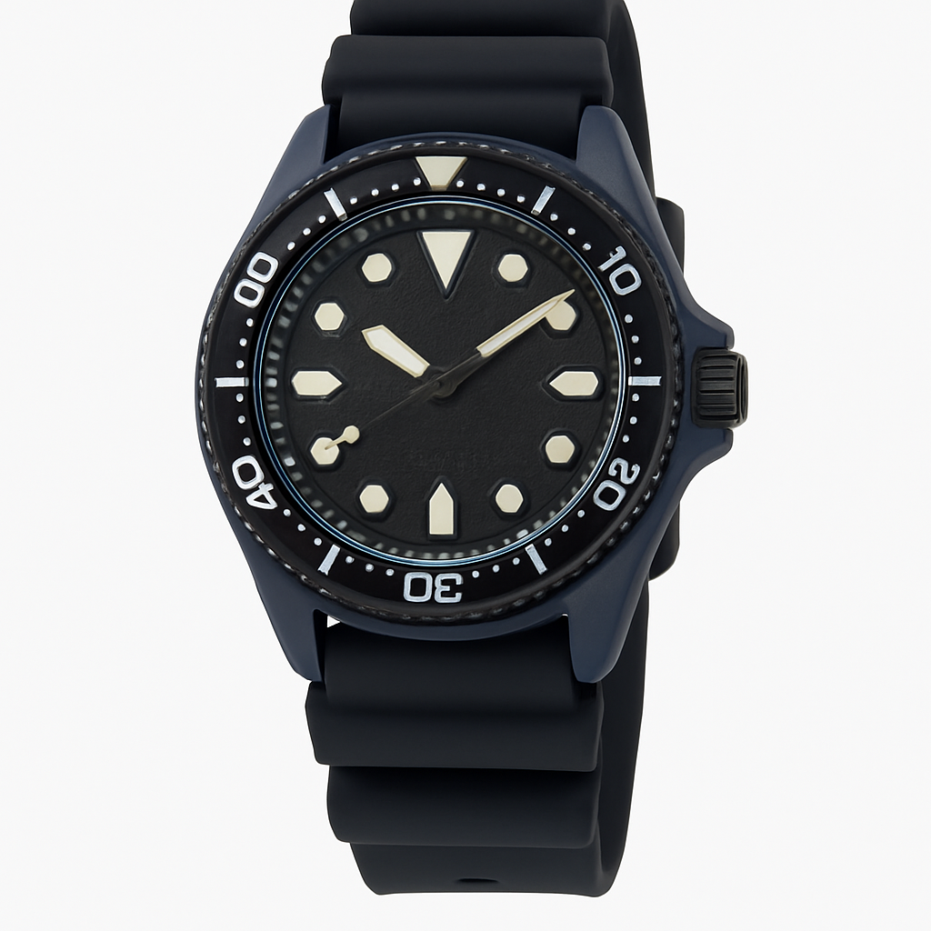 Midnight Diver - Sykmont Watches