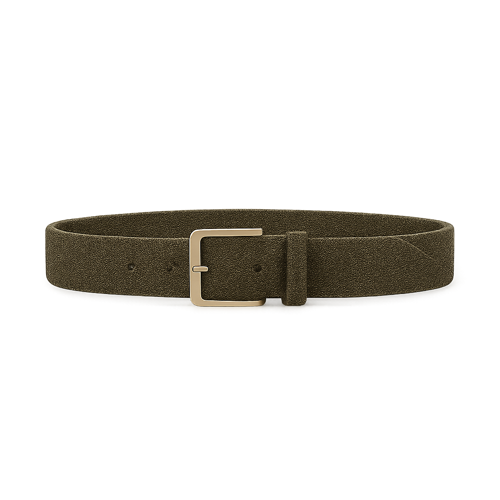 Wool Herringbone Belt - Sykmont Belts